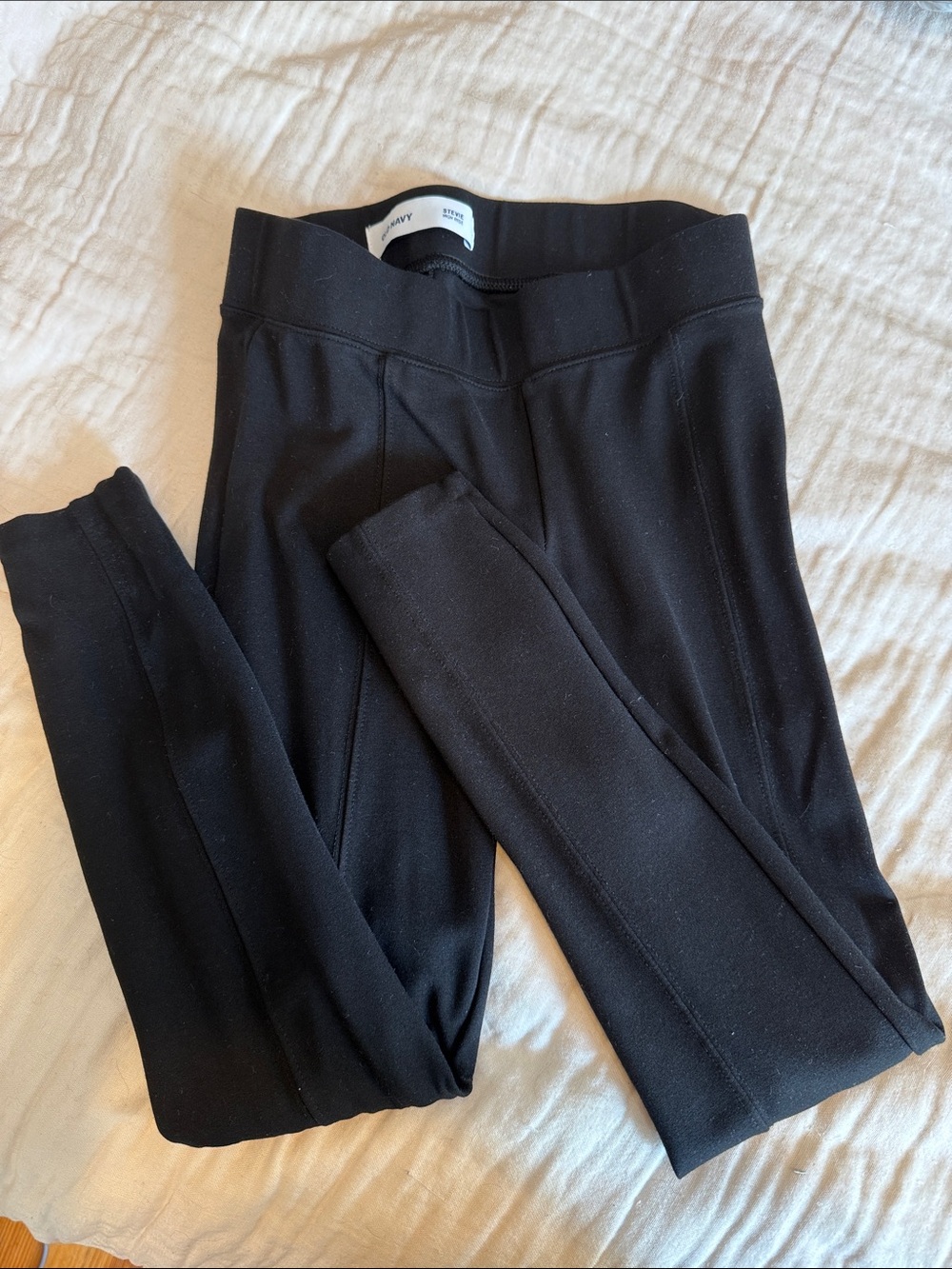 Old Navy Black Ponte Leggings